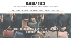 Desktop Screenshot of isabellagucci.com